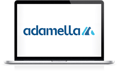 Adamella-yrityksen logo
